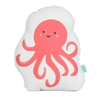 Kołdry i poduszki dla dzieci - Poduszka z czystej bawełny Happynois Octopus, 40x30 cm - miniaturka - grafika 1