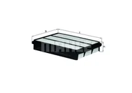 Filtry powietrza - Filtr powietrza Mahle LX 1700 - miniaturka - grafika 1