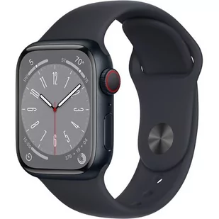 Apple Watch 8 Cellular 41mm Północ z opaską sportową w kolorze północ - Smartwatch - miniaturka - grafika 1
