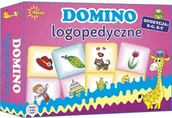 Gry planszowe - ABINO Domino Logopedyczne K-G K-T - miniaturka - grafika 1