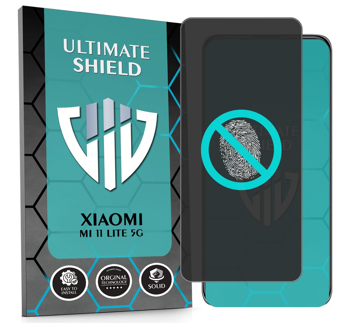 NAJLEPSZE SZKŁO 5D PEŁNE DO XIAOMI MI 11 LITE 5G NIETŁUKĄCE ORYGINAŁ