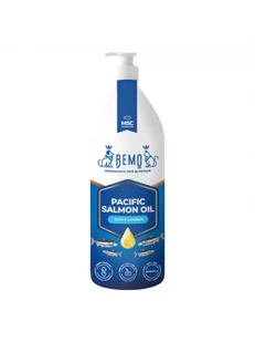 BEMO Pacific Wild Salmon Oil 1000ml olej z łososia dla psa i kota - Suplementy i witaminy dla psów - miniaturka - grafika 1