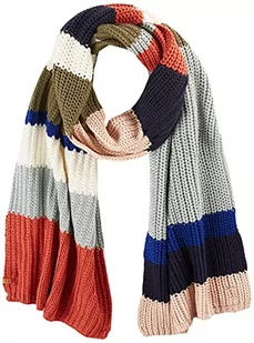 Camel Active Womenswear 3075906V59 Szalik Damski, Granatowy, Jeden Rozmiar - Apaszki i szaliki damskie - miniaturka - grafika 1