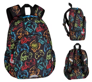 Patio Plecak młodzieżowy Coolpack Toby Xplay E49606 - Plecaki szkolne i tornistry - miniaturka - grafika 1