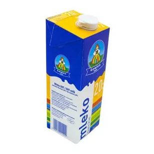 Mleko UHT 1l 2.0% Łowickie - Mleko - miniaturka - grafika 1