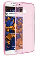 Etui i futerały do telefonów - mumbi Etui kompatybilne z Samsung Galaxy S7 Edge etui na telefon komórkowy, cienkie, przezroczyste, różowe - miniaturka - grafika 1