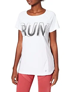 Lotto Damska koszulka Xride Iii z krótkim rękawem, Bianco, M - Koszulki i topy damskie - miniaturka - grafika 1