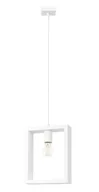 Lampy sufitowe - Biała skandynawska lampa wisząca geometryczna - 3X A646 N3-C06 - miniaturka - grafika 1