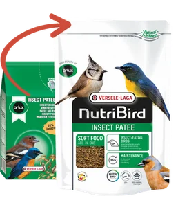 VERSELE-LAGA Nutribird Insect Patee - pokarm z dodatkiem insektów - Karma dla ptaków - miniaturka - grafika 1