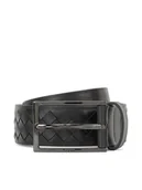 Paski - Boss Pasek Męski Carmello 50471139 Czarny - miniaturka - grafika 1