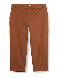 Tommy Hilfiger Damskie spodnie chinosy CRV Ess Slim Straight, Naturalny koniak, 72 - Spodnie damskie - miniaturka - grafika 1