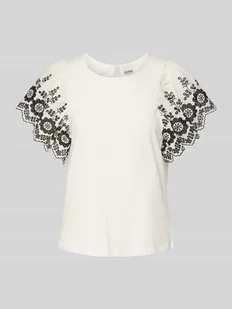 T-shirt z okrągłym dekoltem model ‘MALUI’ - Koszulki i topy damskie - miniaturka - grafika 1