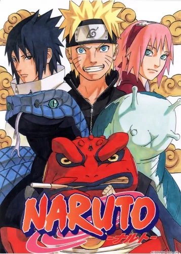 Plakat Anime Naruto NRTO_196 A1+ Custom Manga