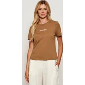 Koszulki i topy damskie - Tommy Hilfiger T-shirt Regular Fit - miniaturka - grafika 1