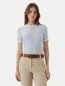 Koszulki i topy damskie - ONLY T-Shirt Tine 15315406 Niebieski Regular Fit - miniaturka - grafika 1