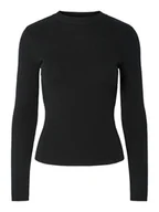 Koszulki i topy damskie - Pieces Koszulka "Pcmira" w kolorze czarnym - miniaturka - grafika 1