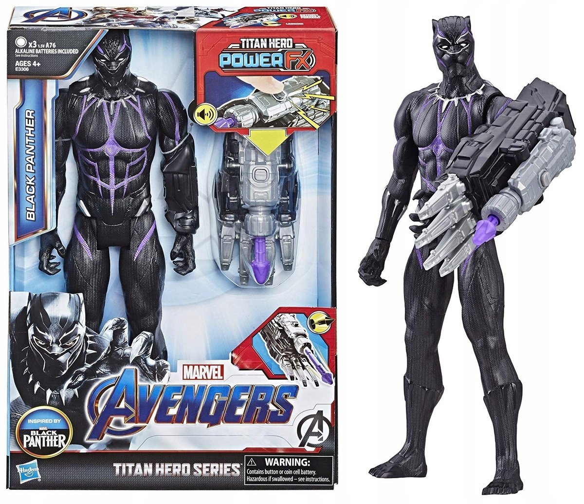 Figurka Interaktywna Czarna Pantera AVENGERS Power