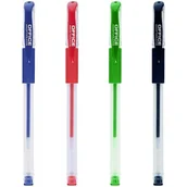 Długopisy - Długopis żelowy Office Products 0.5mm, NIEBIESKI - miniaturka - grafika 1