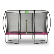Trampoliny - Exit Trampolina ogrodowa Silhouette 244x366cm - Różowa - miniaturka - grafika 1