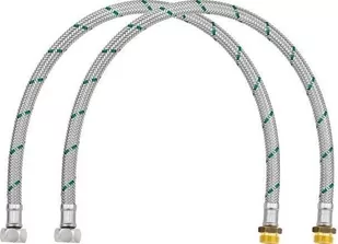 BLANCO Elastyczny wężyk zasilający 2 x 3/8&quot o długość 500 mm 511321) 511321 - Akcesoria do armatury i ceramiki - miniaturka - grafika 2