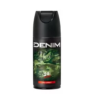 Dezodoranty i antyperspiranty męskie - Denim Wild 150 ml dezodorant w sprayu - miniaturka - grafika 1