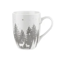 Kubki - Kubek Alaska 340 ml biało-szary - miniaturka - grafika 1