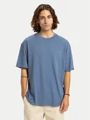 Koszulki męskie - Quiksilver T-Shirt Salt Water EQYZT08204 Niebieski Regular Fit - miniaturka - grafika 1