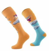 Skarpetki jeździeckie - Comodo Podkolanówki jeździeckie PEGAZ JEDNOROŻEC - - miniaturka - grafika 1