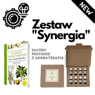 Aromaterapia - Zestaw "Synergia", czyli książka-przewodnik po aromaterapii + niezbędne olejki eteryczne - miniaturka - grafika 1
