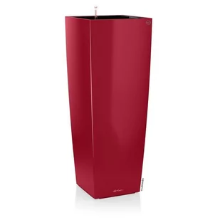 Donica LECHUZA Cubico Alto, czerwona scarlet, 105x39,5x30 cm - Donice - miniaturka - grafika 1