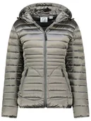 Kurtki damskie - Geographical Norway Kurtka pikowana "Breezi" w kolorze jasnoszarym - miniaturka - grafika 1