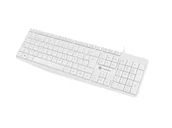 Klawiatury - NATEC NKL-1949 klawiatura USB QWERTY Hiszpański Biały - miniaturka - grafika 1