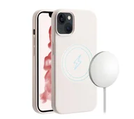 Etui i futerały do telefonów - Vivanco Mag Hype do iPhone 14 Plus (piaskowy) - miniaturka - grafika 1