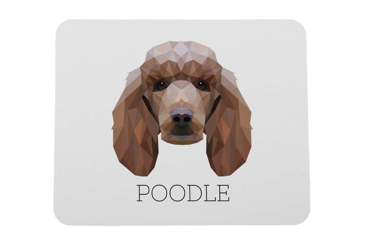 Pudel podkładka geometryczny Art-Dog