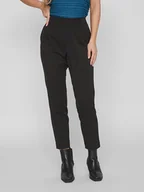 Spodnie damskie - Vila Spodnie "Vivarone" w kolorze czarnym - miniaturka - grafika 1