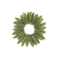 Ozdoby bożonarodzeniowe - Wianek PE 37 cm zielony - miniaturka - grafika 1