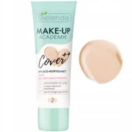 Podkłady do twarzy - Bielenda Make-Up Academie Kryjąco Korygujący Podkład Do Cery Naczynkowej 2 - miniaturka - grafika 1