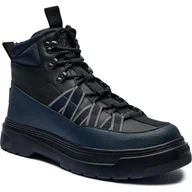 Buty trekkingowe męskie - HUGO Skórzane buty trekkingowe Urian hito mxmt - miniaturka - grafika 1