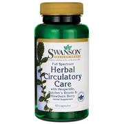 Serce i układ krążenia - Swanson - Herbal Circulatory Care, Wsparcie Układu Krążęnia, 60 kapsułek - miniaturka - grafika 1