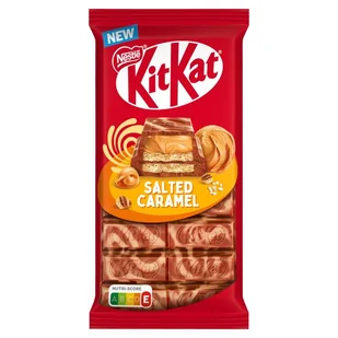 KitKat Salted Caramel Paluszki waflowe w mlecznej czekoladzie 99 g - Czekolada - miniaturka - grafika 1