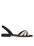 Sandały damskie - Aldo Sandały Adwiedan 14190499 Czarny - miniaturka - grafika 1