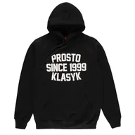 Bluzy sportowe męskie - Bluza Prosto Klasyk Hoodie Peska KL222MSWE2032 - czarna - miniaturka - grafika 1