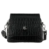 Plecaki - Torebka skórzana damska z klapką TD655s121-A - miniaturka - grafika 1