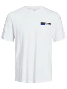 Jack & Jones Koszulka w kolorze białym - Koszulki męskie - miniaturka - grafika 1