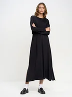 Sukienki - BIG STAR Sukienka w kolorze czarnym - miniaturka - grafika 1