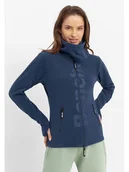 Kurtki damskie - Bench Kurtka polarowa "Finish" w kolorze granatowym - miniaturka - grafika 1