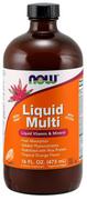 Witaminy i minerały - Now Foods Foods Liquid Multiwitamina Dzika Jagoda 473 ml Foods 6768-68941 - miniaturka - grafika 1