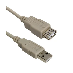 Przewód przedłużający USB 2.0 typu A, 4 m - Kable komputerowe i do monitorów - miniaturka - grafika 1