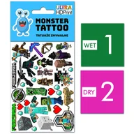 Zabawki kreatywne - TATUAŻE ZMYWALNE DLA DZIECI MINECRAFT WZORY ORYGINALNE - miniaturka - grafika 1