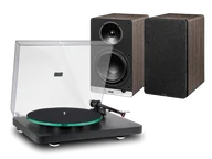 Gramofony - Audio-Technica C588 (czarny) + ConneX DCB61 (orzech) - miniaturka - grafika 1